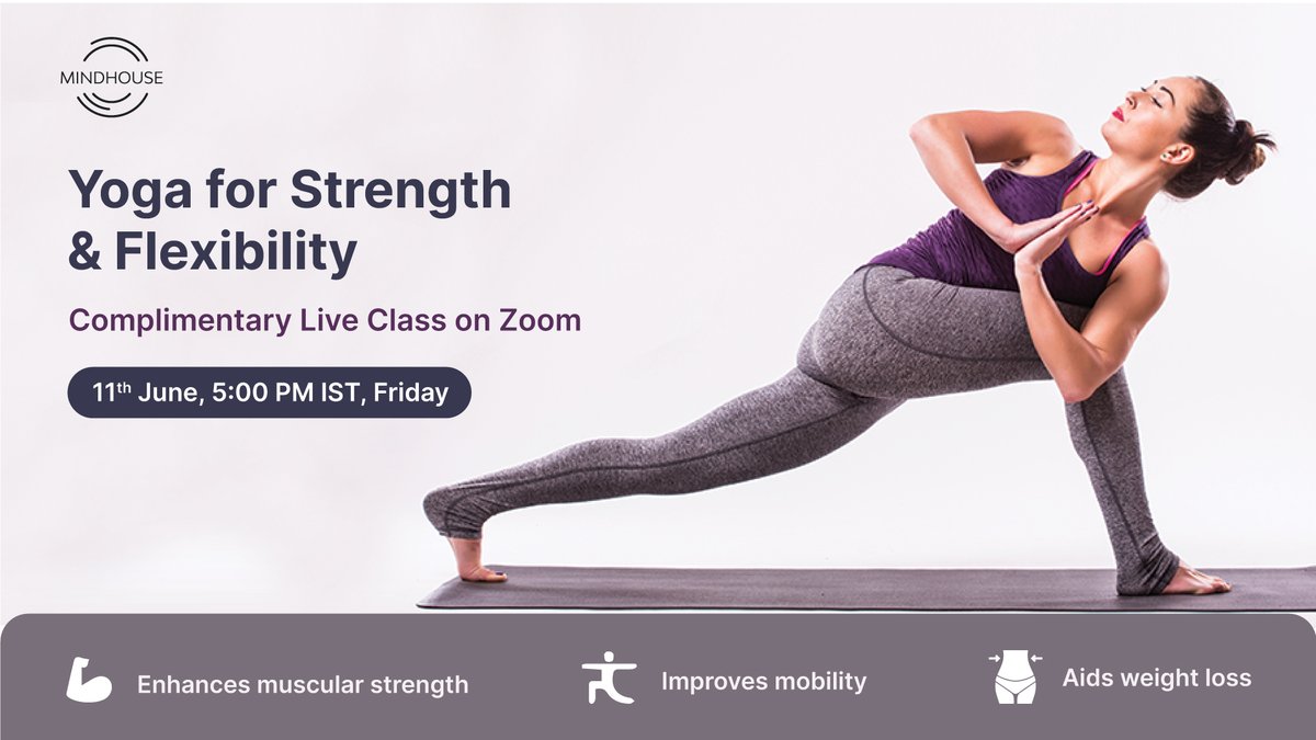 shyfthealth's tweet photo. If you’ve been looking for a way to start your fitness journey, this class is for you! We’re hosting a complimentary Yoga class for Strength &amp; Flexibility at 5:00 PM, on 11th June, Friday. Register here for free - https://t.co/Wfq82VePrk, and we’ll share the class link with you! https://t.co/hGOtWyAq6h