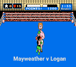akill_es's tweet photo. @FloydMayweather @sloneart What the fight actually looked like... Thought I was playing #nintendo Punch Out! #Mayweather #loganpaul #nintendo #PunchOut #boxing #YouTube #tyson https://t.co/ZTgX5sv9XK