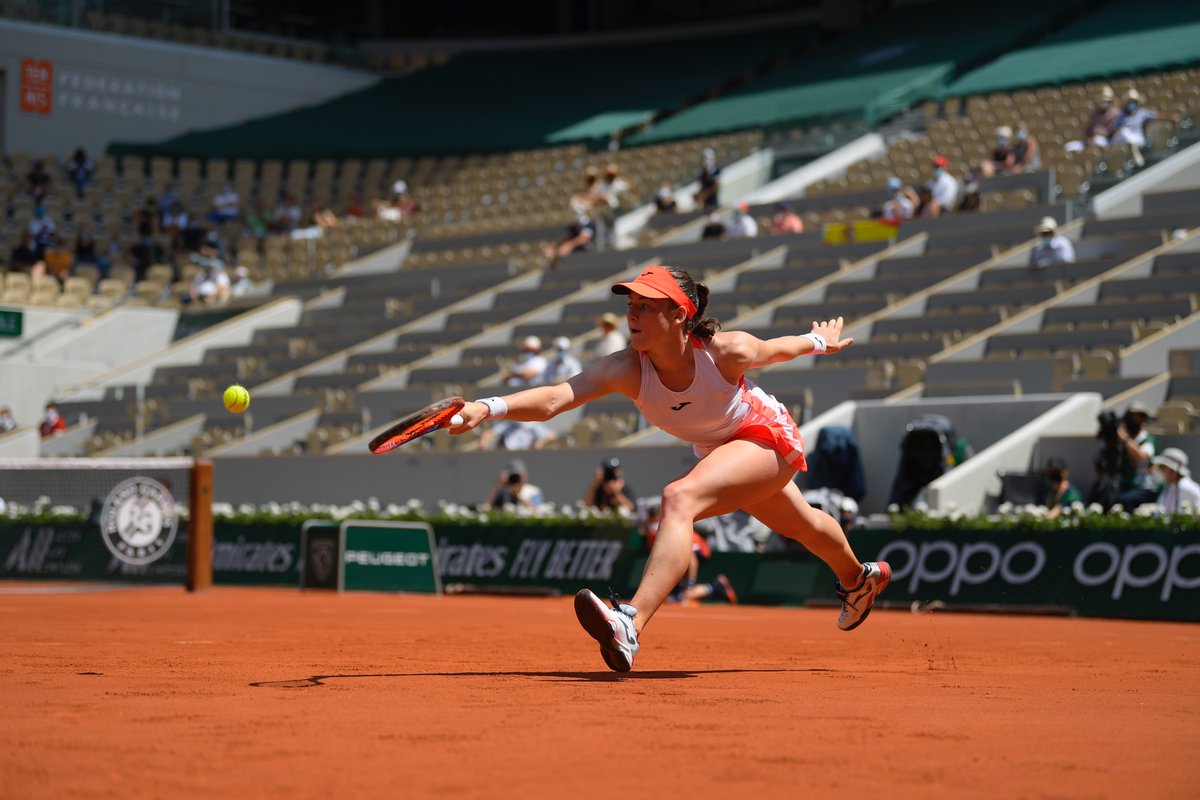rolandgarros's tweet photo. Trailblazer Things 👏

Tamara Zidansek is the first woman from Slovenia to reach a major semi-final. She’ll face either Rybakina or Pavlyuchenkova for a chance to go one step further. 

#RolandGarros https://t.co/r89dReNULg