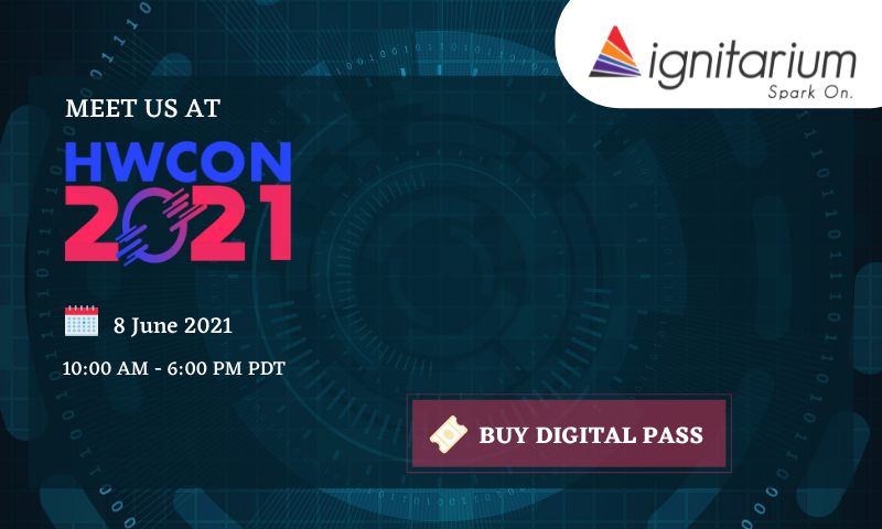 ignitarium's tweet photo. WE ARE OPEN! Meet us at HardwareCon 2021 starting TODAY, June 8th.
Log on to https://t.co/EO3hLIRSLs to register for a ticket.
#entrepreneur #innovation #startup #business #technology #HC2021 #HardwareCon #conference2021 https://t.co/rQRfNgRmT4