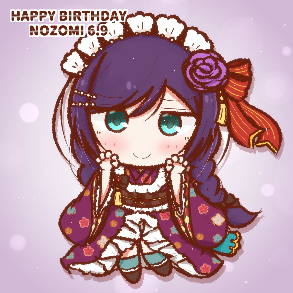 のんたんお誕生日おめでとう 東條希生誕祭21 P Manのイラスト のんたんお誕生日おめでとう 東條希生誕祭21 P Manのイラスト