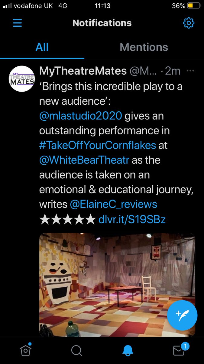 a few seats available . Hurry. Tickets&amp;info www. Whitebeartheatre.co.uk londongrip.co.uk/2021/06/take-o…