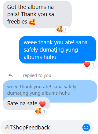 mori_cart's tweet photo. We will make sure your items are well-packed! ^^
Thank you so much for the trust~ 💖
#ITShopFeedback https://t.co/2JbyVWUEkV