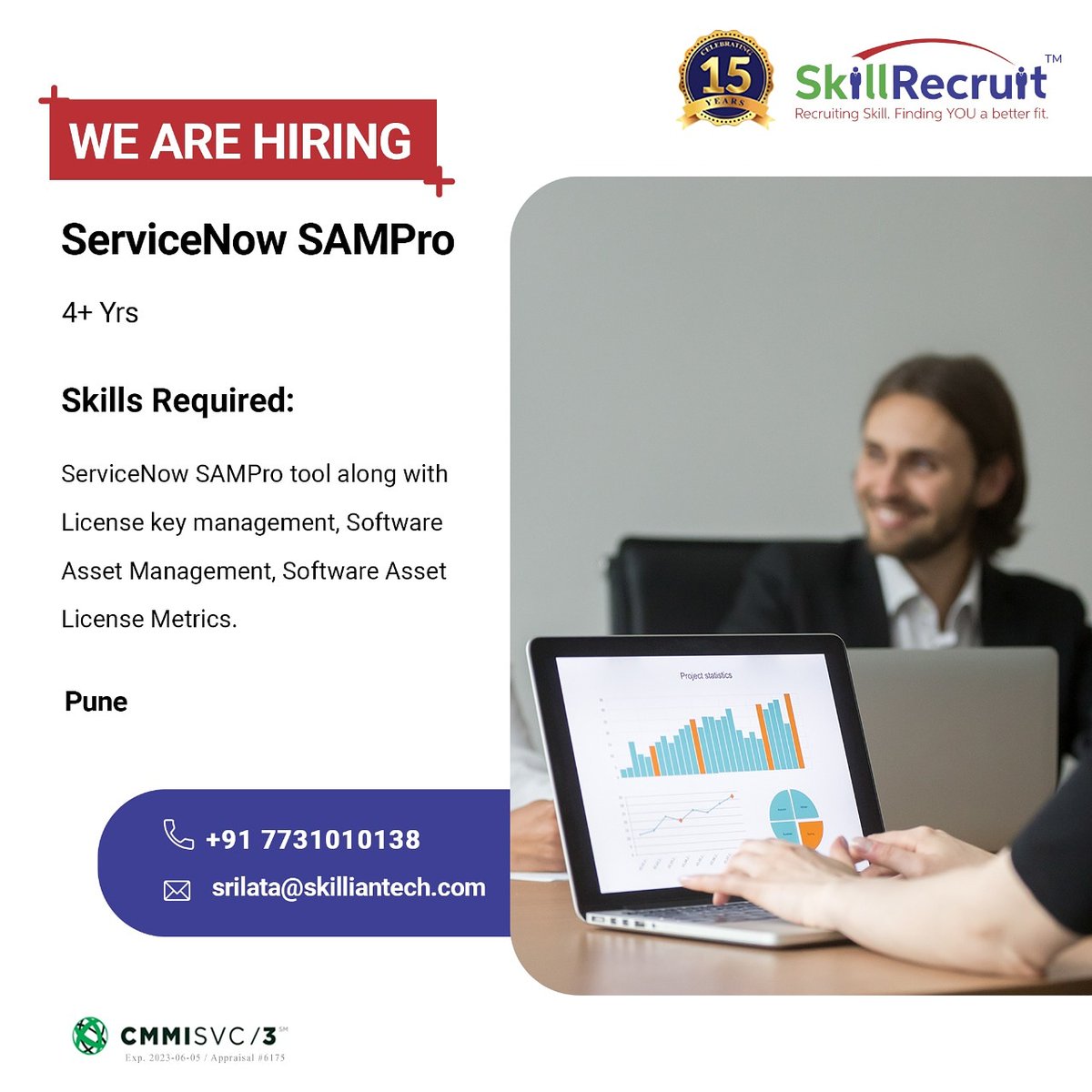SkillRecruit's tweet photo. Hiring for ServiceNow SAMPro with 4+ years of work experience.
Apply, now!
#SkillRecruit #Skilliantech #RecruitmentAgency #UKRecruitment #Recruitment #JobSearch #Techjobs #PCI #Design #Engineer #Verilog #PCIE #techemployment #ITrecruitment #UK #JobOpportunit #Employment #Job https://t.co/NsLGbnY6iZ