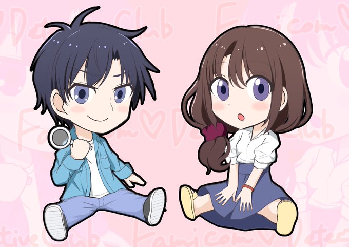 ファミコン探偵倶楽部の探偵クンとあゆみちゃん! 