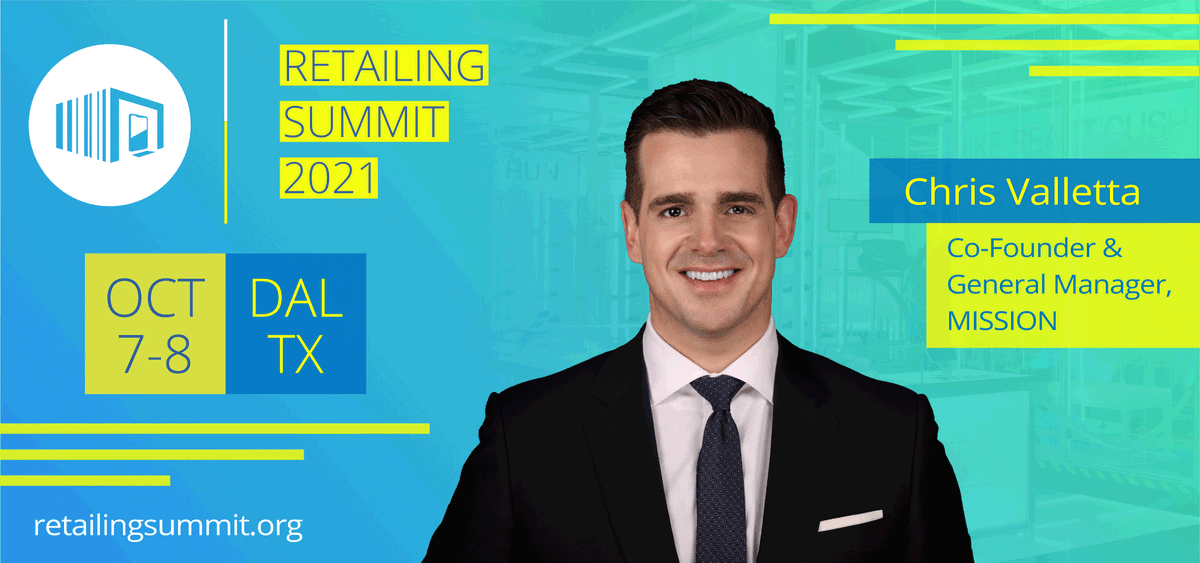 TAMURetail's tweet photo. We are excited to announce Chris Valletta '00 (@MissionCooling) as the first addition to our speaker lineup for #RetailingSummit21!
https://t.co/U5rE44nXIY https://t.co/a6gihf4nUA