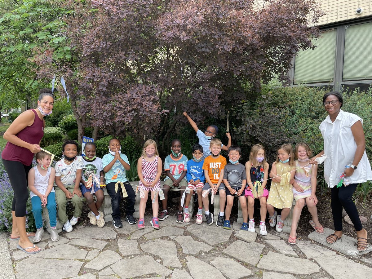 Happy Whittier Wish Day! Every student and teacher at Whittier read Wishtree by <a href="/kaaauthor/">Katherine Applegate (kaaauthor.bsky.social)</a> this year - and this week we made our own Wishing Tree! Kids wrote wishes for themselves, for our community and for the world. Beautiful! #oakpark97 #libraries97 #onebookoneschool