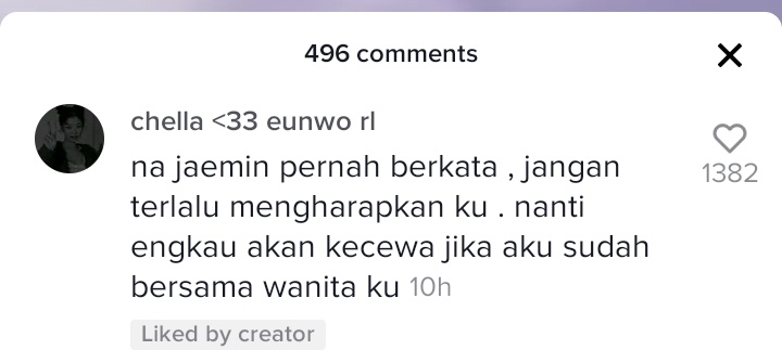 nanadoongifess's tweet photo. Emang jaemin pernah ngomong gini ya? Kalo iya kapan?
Cr tikt0k https://t.co/N5FJDWMj3R