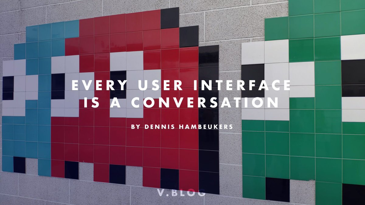 Every user Interface is a conversation  buff.ly/3pndSpn via Vectornator Blog