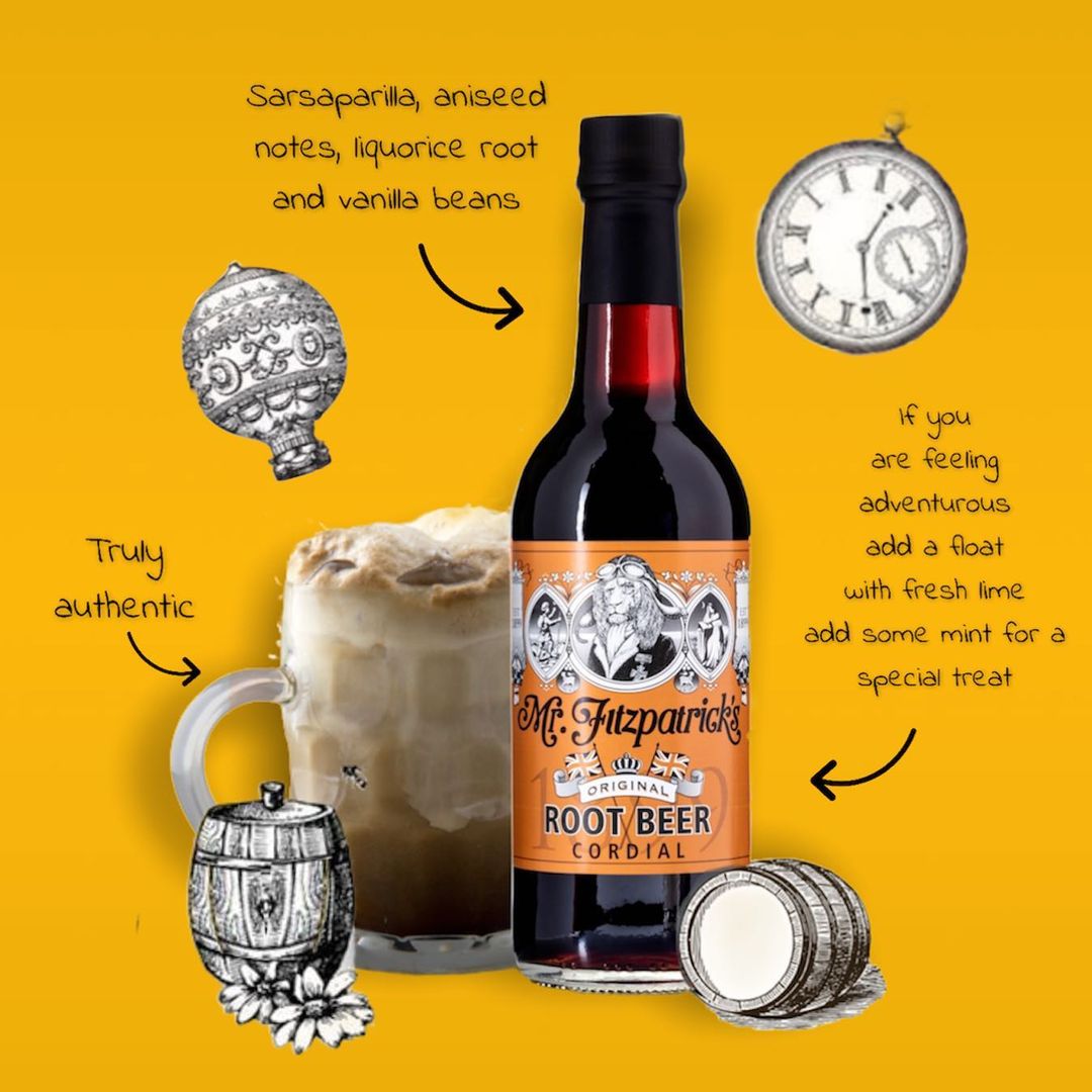 Brewfitt's tweet photo. Rich in flavour, vivacious in taste, reminiscent of the childhood pop man - this Root Beer is a perfect balance of sweetness, tartness and tanginess. See our range of flavours here: https://t.co/Zopxnqdpdk

#nonalcoholic #drinks #cordial #rootbeer #vegan #glutenfree #vegandrink https://t.co/gFWmEFRxep