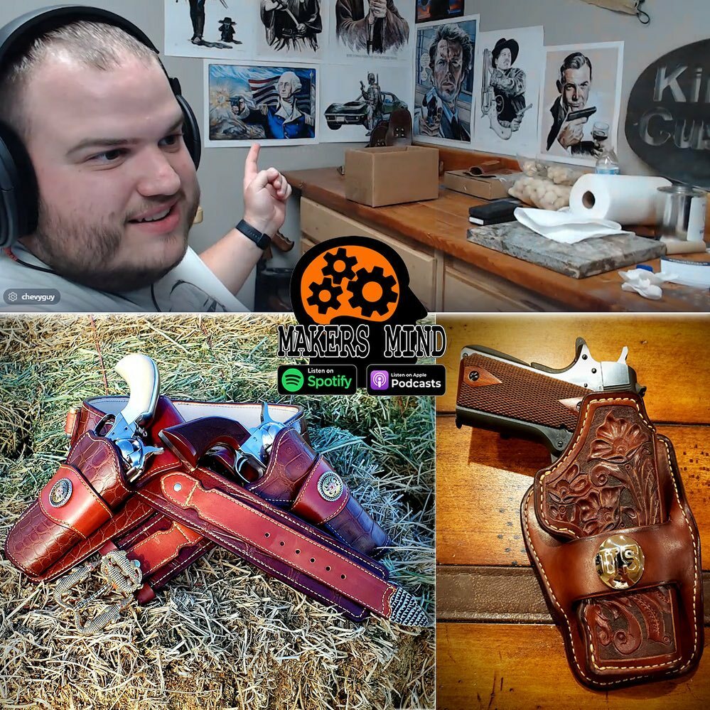 themakersmind's tweet photo. 🚨*🚨NEW EPISODE🚨*🚨

We’ve got one heck of a sheath sewing, corn growing, holster stitching, stream Twitching episode that just dropped this morning! 

If you don’t know who @kindvall_customs is then you should definitely give this young man some atten… https://t.co/8IHsafVRhE https://t.co/cWweaCy53J