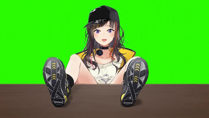 コントローラーを持つ手が案外喜ばれたようなので、調子ぶっこいて机に乗せた足素材も描いてみました。こういうことでいいのかな?

#描かれて走 