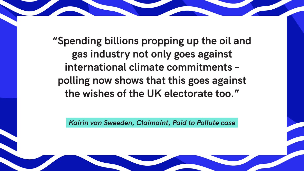 PaidToPollute's tweet photo. The majority of the UK do not support “business as usual” in the North Sea 🔥 #PaidToPollute
Not only is the UK government spending billions each year propping up oil and gas, it’s doing so against the wishes of the majority of the UK ⚠️
Spread the message: #StopFundingFossils https://t.co/qzruE7YUYg