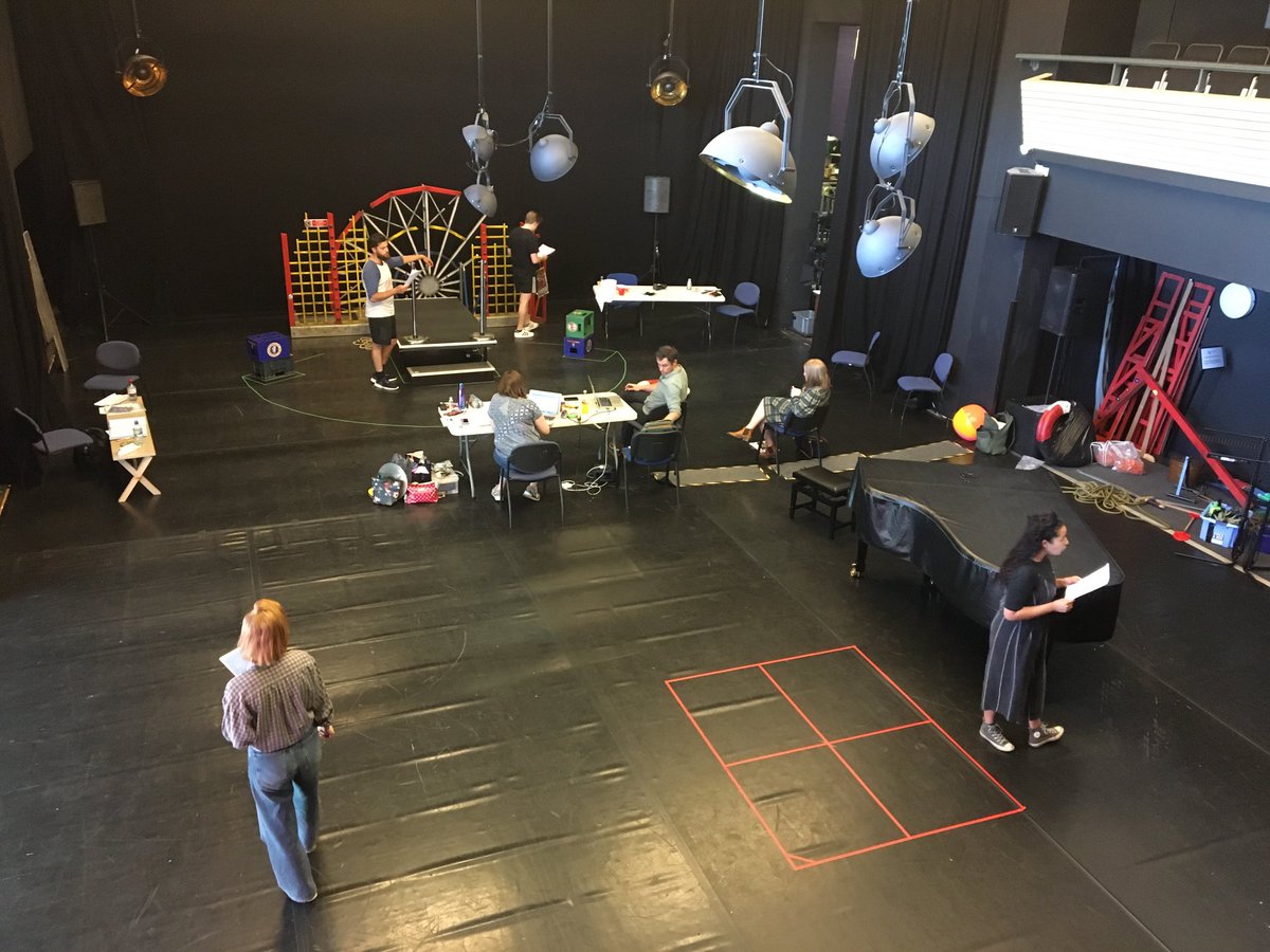 Great to be hosting this co-production between ⁦<a href="/NottmPlayhouse/">Nottingham Playhouse</a>⁩ and ⁦<a href="/LakesideArts/">Lakeside Arts</a>⁩   Lovely music for The Tempest coming together ⁦<a href="/UniofNottingham/">Uni of Nottingham #WeAreUoN</a>⁩