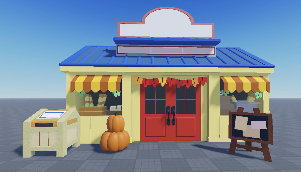 Staples161's tweet photo. First build where I actually finished it (except for the sign and other decals though)

#roblox #RobloxDev #animalcrossing https://t.co/wM7DZZuTEg
