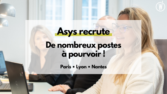 ASYS_Groupe's tweet photo. 20, c'est le nombre de postes à pourvoir chez Asys 😍

Tu es une personne curieuse et passionnée ? La satisfaction client est ta priorité ? 

N'attends plus pour postuler à nos offres en #CDI, #alternance et en #stage à  #Paris, #Lyon et #Nantes 🚀

👉 https://t.co/nFhNeCQHyy https://t.co/5kdj2D7YAJ