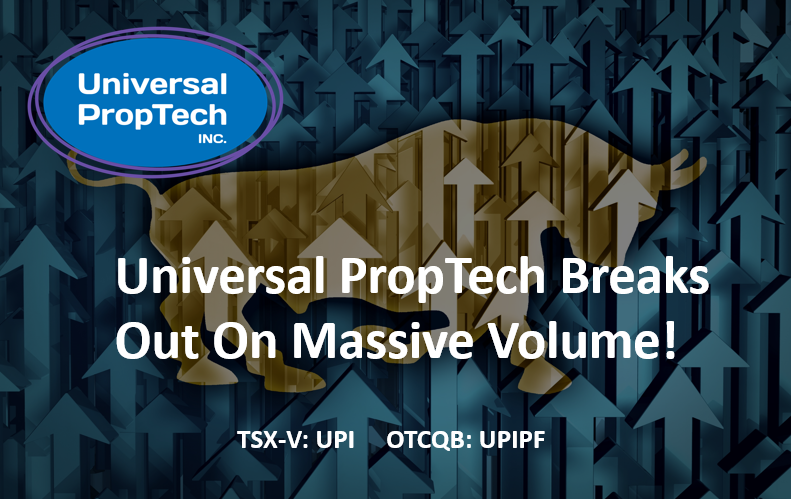 EquityInsightCA's tweet photo. Universal PropTech Breaks Out On Massive Volume! 

@UPropTech $UPI.V $UPIPF #PropTech #AirSniper
https://t.co/BuAku6AW6B https://t.co/llk1KzJE0S