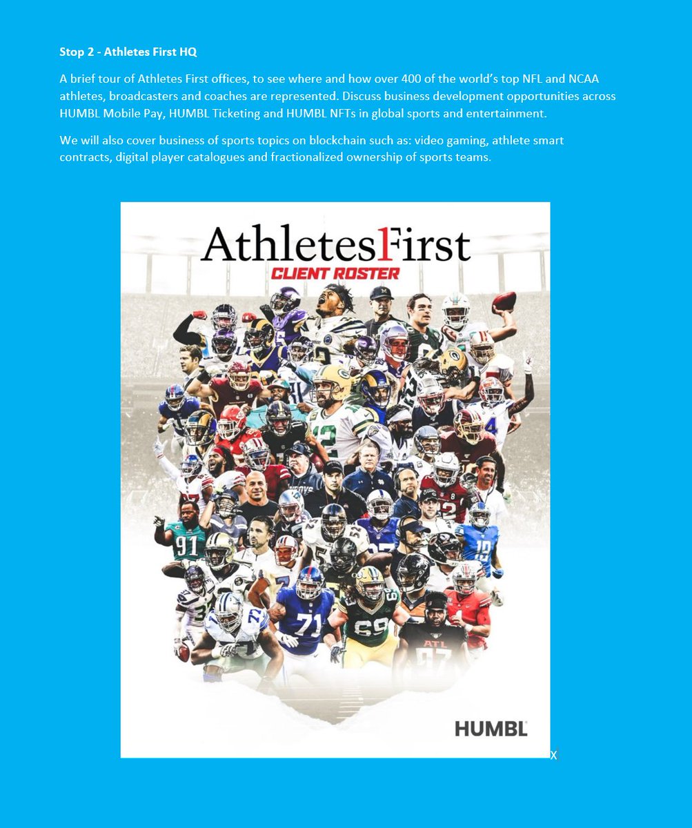 brianmfoote's tweet image. #HUMBLDay VIP itinerary for @LunaRob Looking forward to showing him new #HUMBLHQ and giving him a look at what we are working on building for the future.