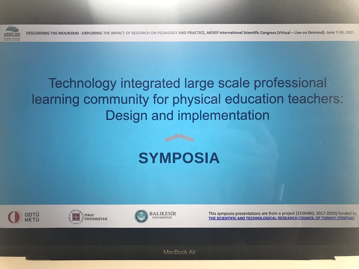 If you are interested in to hear how to design and implement a large scale, country wide, techology integrated professinal learning communities/CoPs join our symposium at 12:30pm MDT (21:30 Turkish time) <a href="/aiesep/">AIESEP</a>2021 <a href="/mleventince/">Mustafa Levent Ince</a> <a href="/dehunuk/">Deniz Hunuk</a> <a href="/mehmetataozturk/">Mehmet Ata Öztürk, PhD</a> <a href="/DeboraTannehill/">Deborah</a> @aiesep