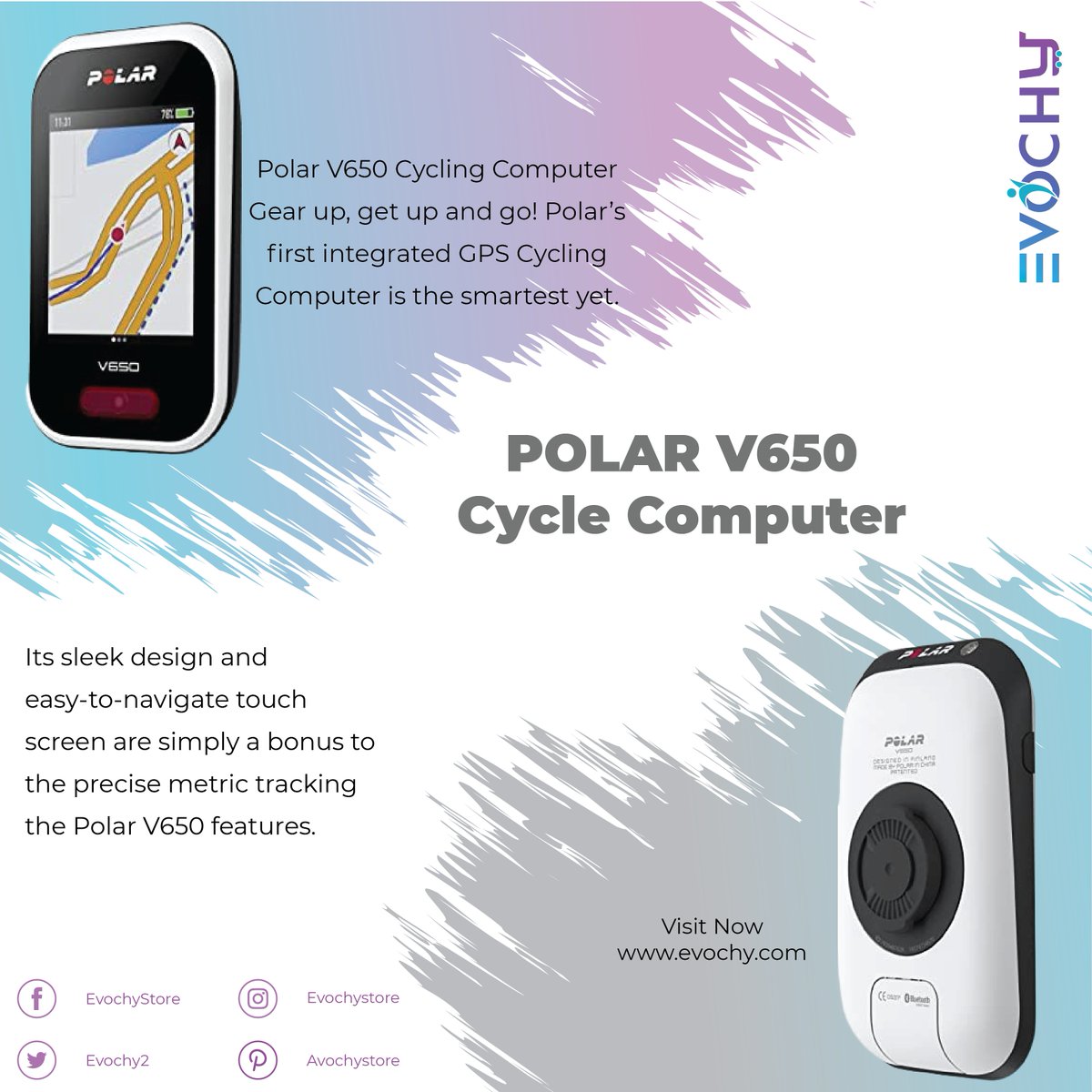 evochy2's tweet image. 【P】【o】【l】【a】【r】 【V】【6】【5】【0】

Buy the smartest Cycling Computer at evochy.com

#smartwatchs #smartwatch3 #smartwatch2 #smartwatchoriginal #smartwatchandroid #smartwatches #smartwatch #techwear #techlover #techlife #fitnesstracker #fitnesstrackers