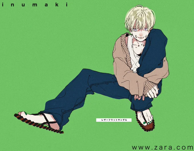 ザラ見てたらサンダルへのラブが高まったやつ
おっこつせんぱいといぬまきせんぱい 