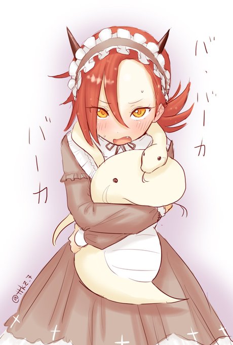 デカいみーちゃん人形を持たせたくなったせいで服が見えない・・・

#式姫お絵かき60分一本勝負 