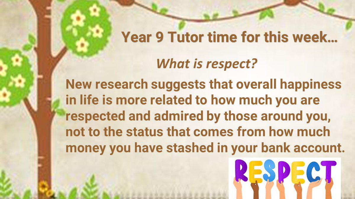 HessleHigh's tweet image. Our students in Year 9 are learning about the differences between Respect and Disrespect and how to use language appropriately     
#KeyValue #Respect