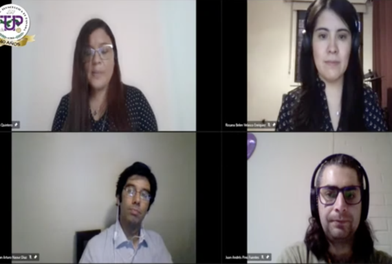 OtlUtem's tweet photo. UTEM expuso a @utppanama sobre ecosistema de Transferencia Tecnológica en Chile y sus desafíos. La actividad transmitió conocimientos en torno a la transferencia tecnológica desde la experiencia @utem y la gestión en sus 17 Programas y de la @OtlUtem 
https://t.co/vxyOXvVFXS https://t.co/KoK1libPZ5