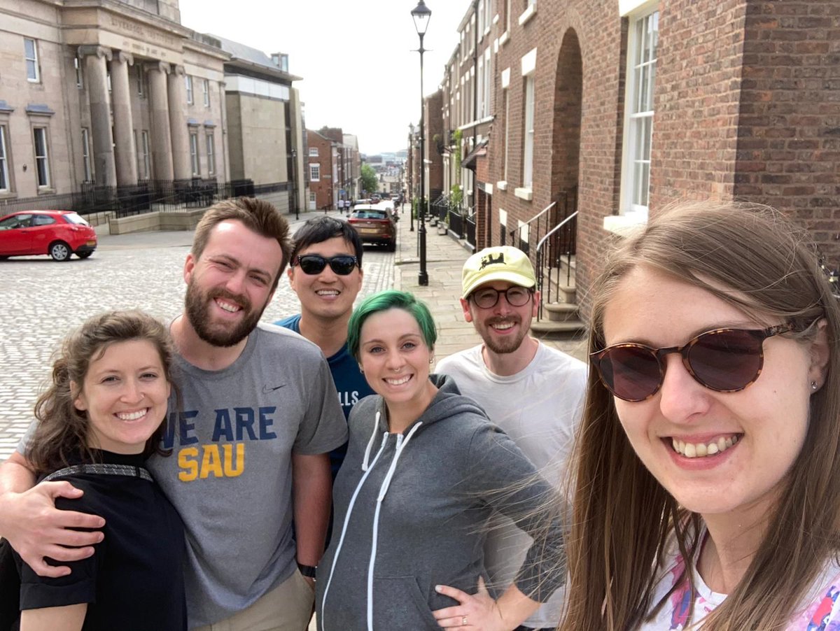 at3org's tweet photo. An amazing weekend welcoming interns to the UK! Great to have some of the AT3 staff together in Liverpool π€ #gotransatlantic #summerinterns #liverpool #manchester #training https://t.co/42dcC4Uqsk