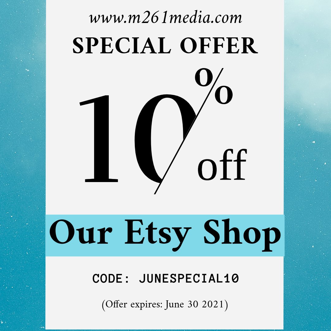 djdbm's tweet photo. 10% off everything in M261 Media's Etsy shop! https://t.co/XljP2MPo9o https://t.co/iXkfTlW9jS