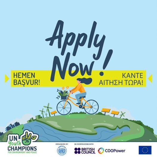 ngo_centre's tweet photo. Do you want to become a UN #YouthChampion for Environment & Peace?🌱🕊
Be part of a unique 2-week programme in Cyprus!
Apply by 28 June here: https://t.co/ZsgBLXLEYJ
The programme will run by #UNFICYP in collaboration with the @cyBritish through the #COOPower project. https://t.co/5fCaOAcdo4