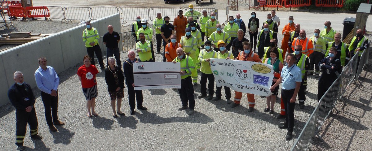 Trant_Eng's tweet photo. Exemplary site safety by Trant Engineering and partners at Manchester Airport is benefiting young Mancunians with skills, knowledge and confidence. #Trant #Deliveringtotalengineering #MASCHCo #Safety #Benefits https://t.co/cBjjE9QlVM https://t.co/I0q0ydY9so