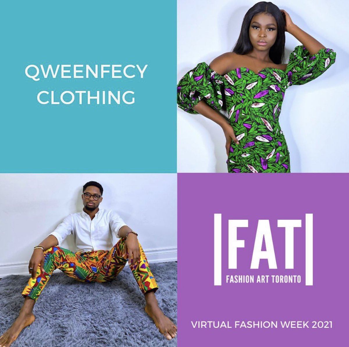 qweenfecy's tweet photo. Fashion Art Toronto is featuring Qweenfecyclothing for this year’s fashion show. Follow them on Instagram and watch us Live by june 9 8pm https://t.co/IQJkMeDvaR