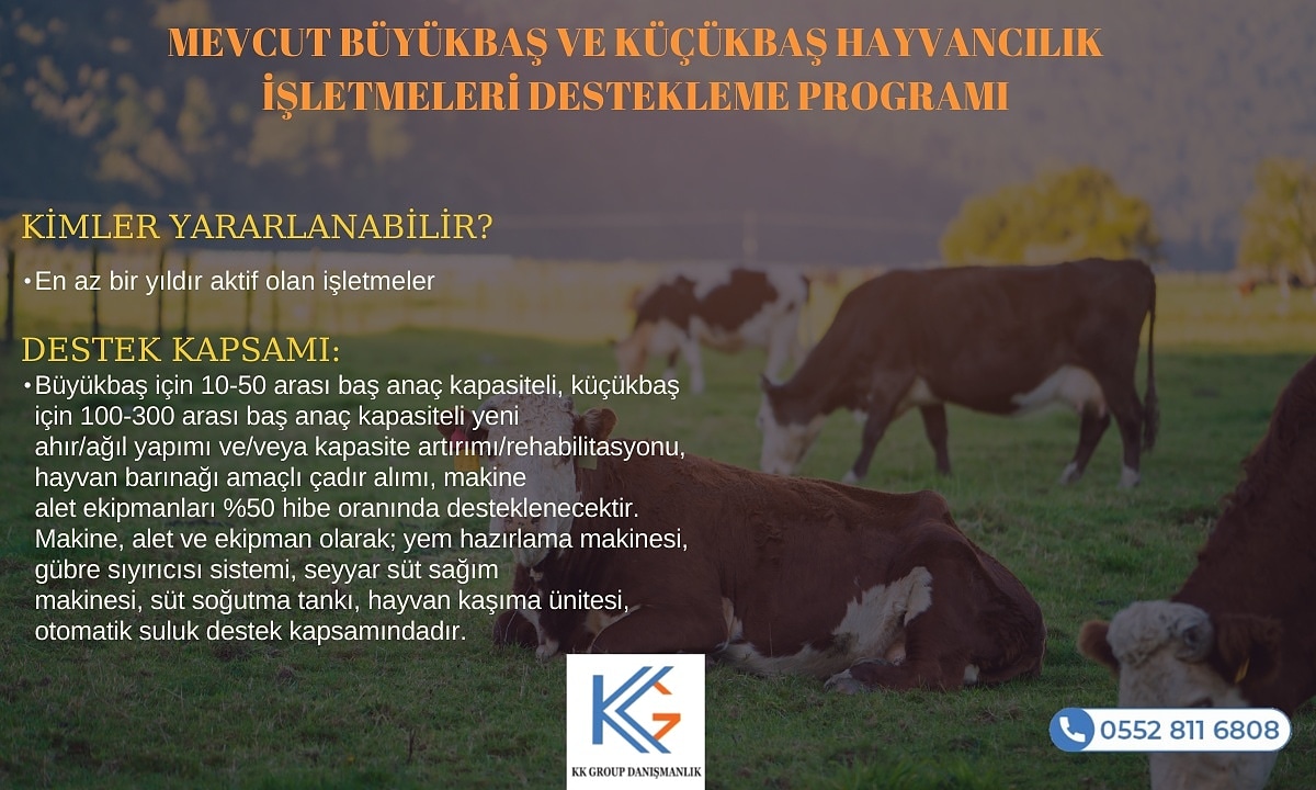 Büyükbaş ve Küçükbaş Hayvancılık İşletmelerine Müjde! 

#hayvancılık #büyükbaş #küçükbaş #işletme #proje #danışmanlık #ihracat #girişimcilik #ithalat #teşvik #hibe #pazaranalizi #ihracatdanışmanlık #proje #projeyazma #kosgeb #tübitak #kalkınmaajansı #sgk #işkur #işplanı #ab #swot