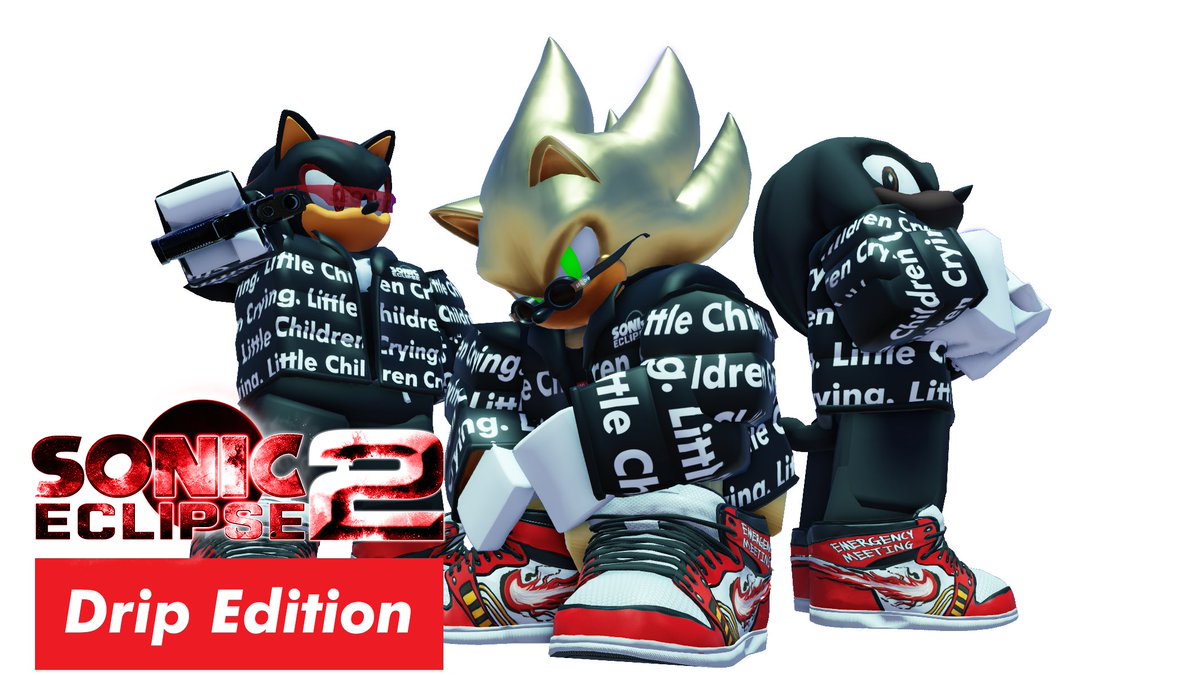 WarheadRBLX's tweet image. To celebrate 100,000 group members Drip Sonic is available for Alpha Testers

What you can expect in the future:
More content
More v4 skins (no more missing heads)
Accessories

Play it here: roblox.com/games/22612797…