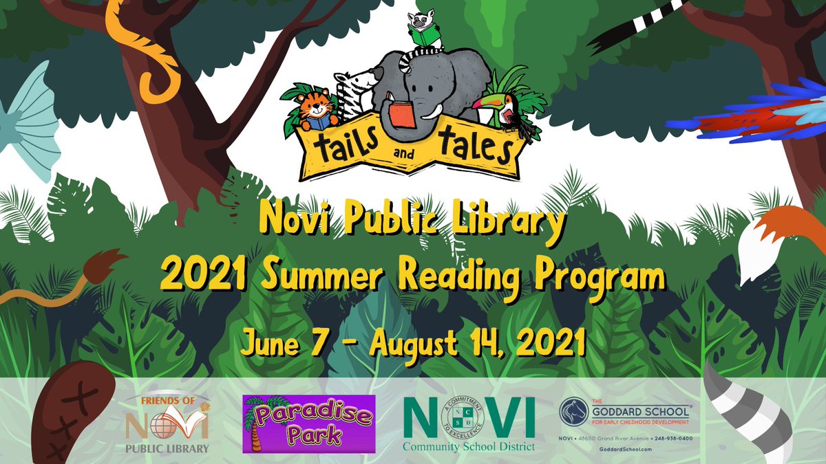 Novi Public Library tweet media