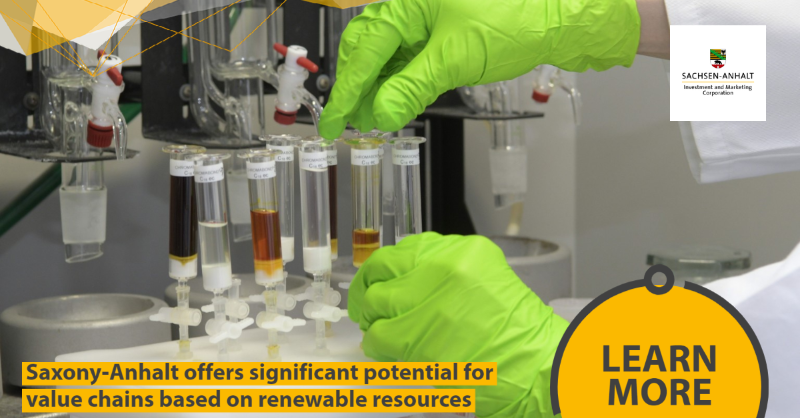 IMG_ST's tweet photo. #SaxonyAnhalt - from a coal-mining region to a #modelregion for #BioEconomy. A #BioEconomyHUB will connect players even better in the future, the #InnovationHUB Wood develops ideas for new business fields & the Competence Center Algal #Biotechnology conducts world-class research.