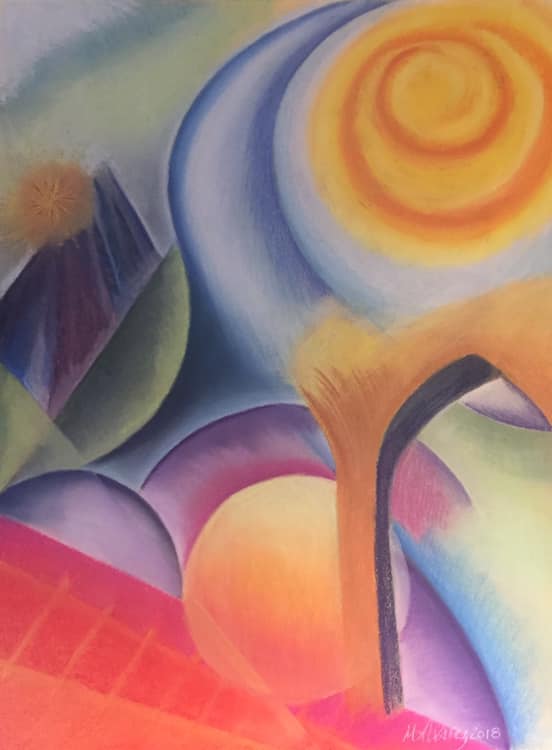 Michele Heimerdinger, MJ Alvarez Fine Art 
Grandpa's Dream
.
Check out their art profile at: ow.ly/4VSp50DsFC9
.
.
#stpaulartcollective #stpaul #localartist #grandpasdream #abstractart