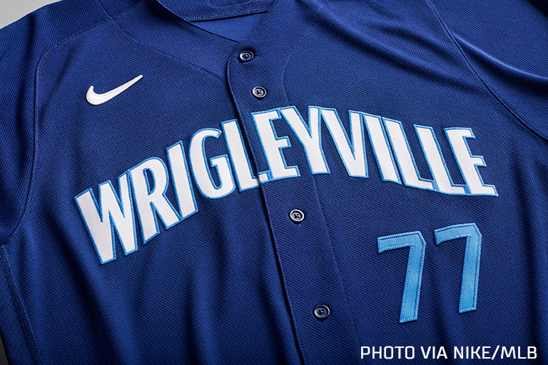 Chris Creamer  SportsLogos.Net on X: THIS JUST IN: The Chicago #Cubs have  officially revealed their new #Nike #CityConnect Wrigleyville uniforms  which will debut this Saturday vs. St. Louis. Pics, details, and