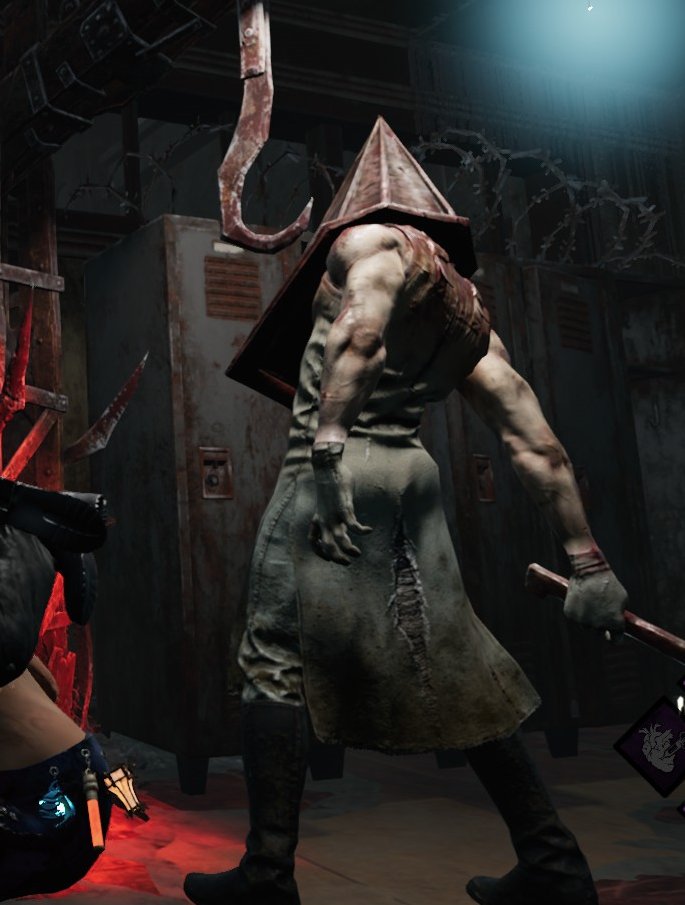 Syan_Draw on X: @semperlenity Pyramid head is my main in DBD and I was  there when he was in beta test before they nerfed his (actual) ass. The  fanarts are correct 👏