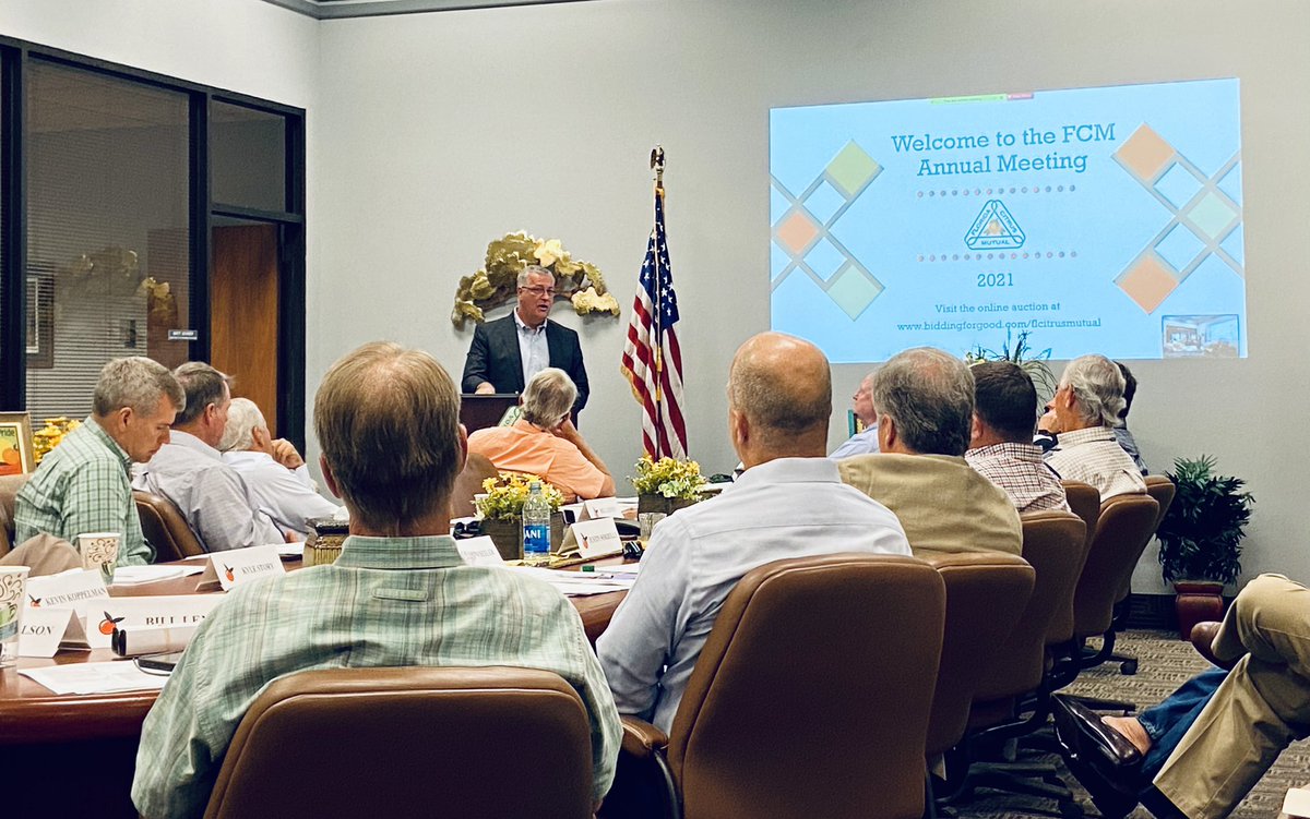 Thank you  <a href="/Sen_Albritton/">Ben Albritton</a> for joining us for our 73rd Annual Membership Meeting. It’s always a pleasure to have you with us.