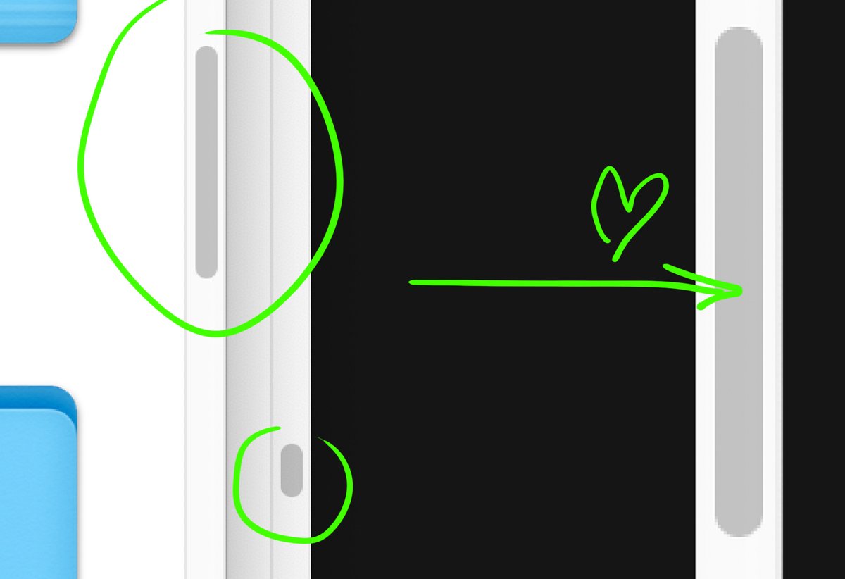 benoitgodde's tweet photo. @Apple , @tim_cook , you guys speak all the time of #Accessibility. Please !!! make this scrollbar #enlargeable on #MacOS! <3 Thank You  ! https://t.co/QgsnzgBpvb