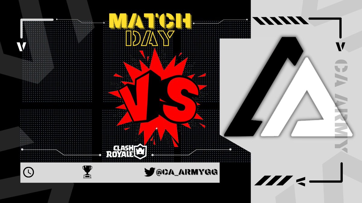 CA_ARMYGG's tweet photo. #MatchDay | Doble jornada

🏆|@Liga_ClkyAce
🆚|@Heroica_team
🛑|Fase de grupo

🏆|@Prince__League
🆚|@TitanslegionCR
🛑|3ra ronda eliminatorias

esperamos volver con el triunfo😎 duros rivales pero vamos con todo🥵🤪

#VamosCA https://t.co/YCgYWZ1aO9