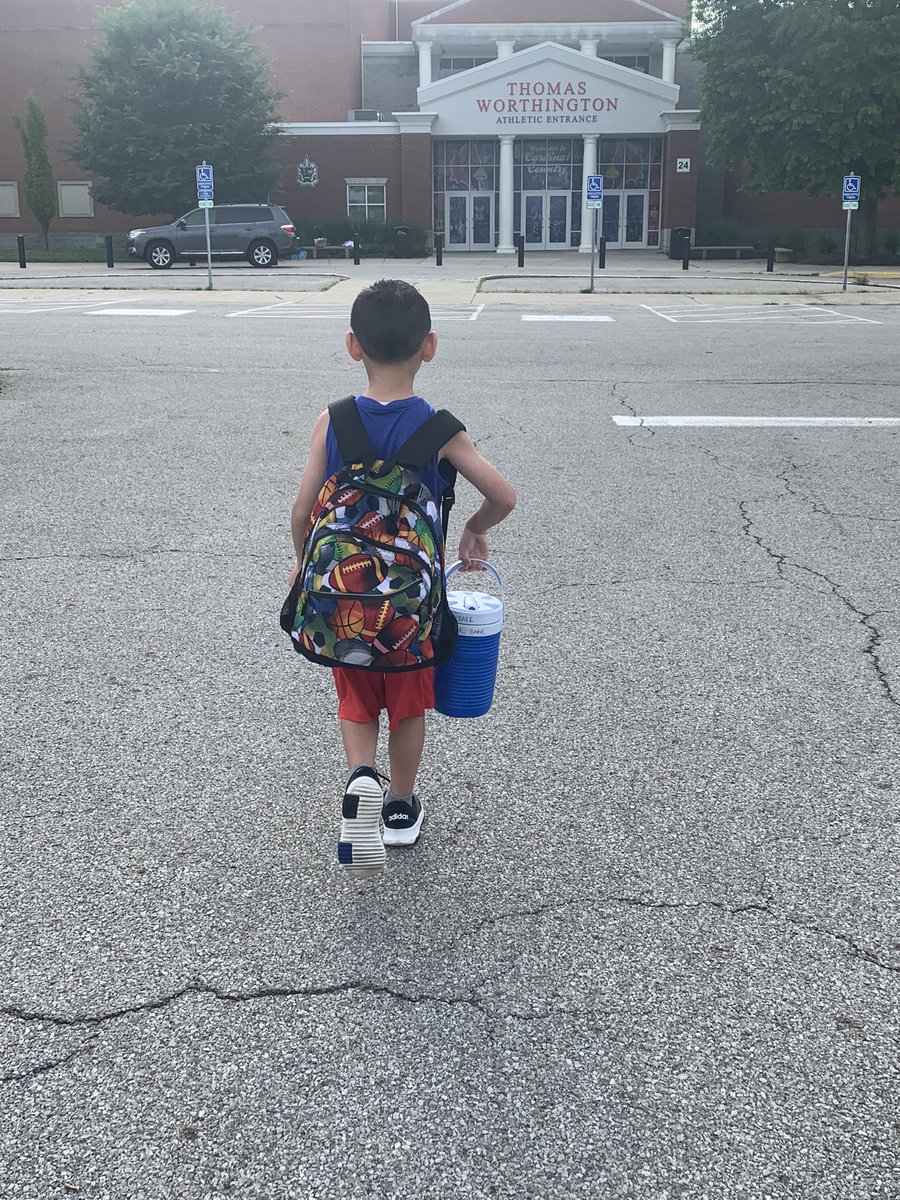 Thanks <a href="/TWHSBasketball/">TWHS Basketball</a> <a href="/TWHSAthletics/">TWHS Athletics</a> for the fantastic camp experience this morning! We cannot wait to come back for more learning tomorrow. #WeAreTW #GussStrong #itsworthit