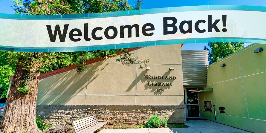 losaltoslibrary's tweet photo. We have exciting news to share with you!

On Monday, June 21, we will welcome patrons back to Woodland Library for full browsing, holds pickup, and public computer and printer use. Service hours will be Mon-Sat from 1 – 6 p.m. 

#losaltos #losaltoslibrary #libraryreopening https://t.co/8hP0tYhYYL