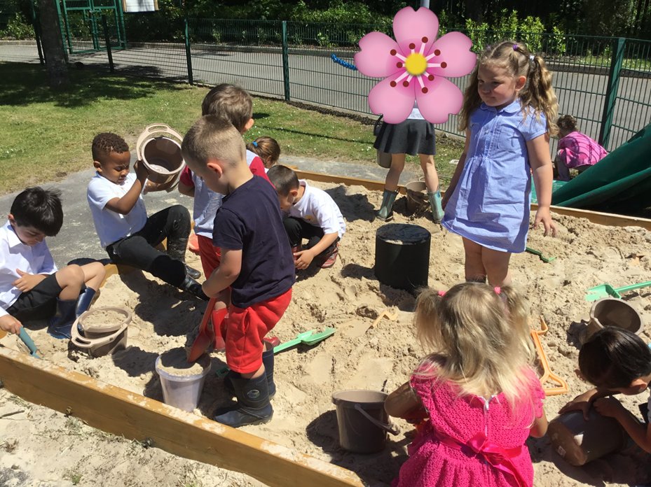 Our EYFS children have been absolutely loving the sunshine &amp; sand today! <a href="/theharmonytrust/">The Harmony Trust</a> <a href="/EarlyExcellence/">Early Excellence</a> #outdoorlearning #learningthroughplay #grossmotorskills #earlyyears #gettingreadytowrite #believeachievesucceed