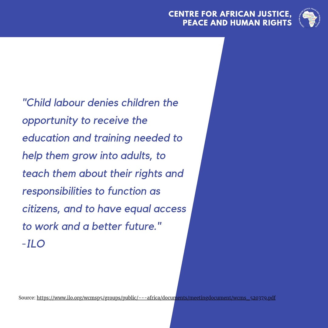 Children unable to attend school because of forced labour negatively affects their school performance. This, later on, affects their ability to compete in the labour market and to have a better future. This causes a great impact to their lives and their families future. #ilo