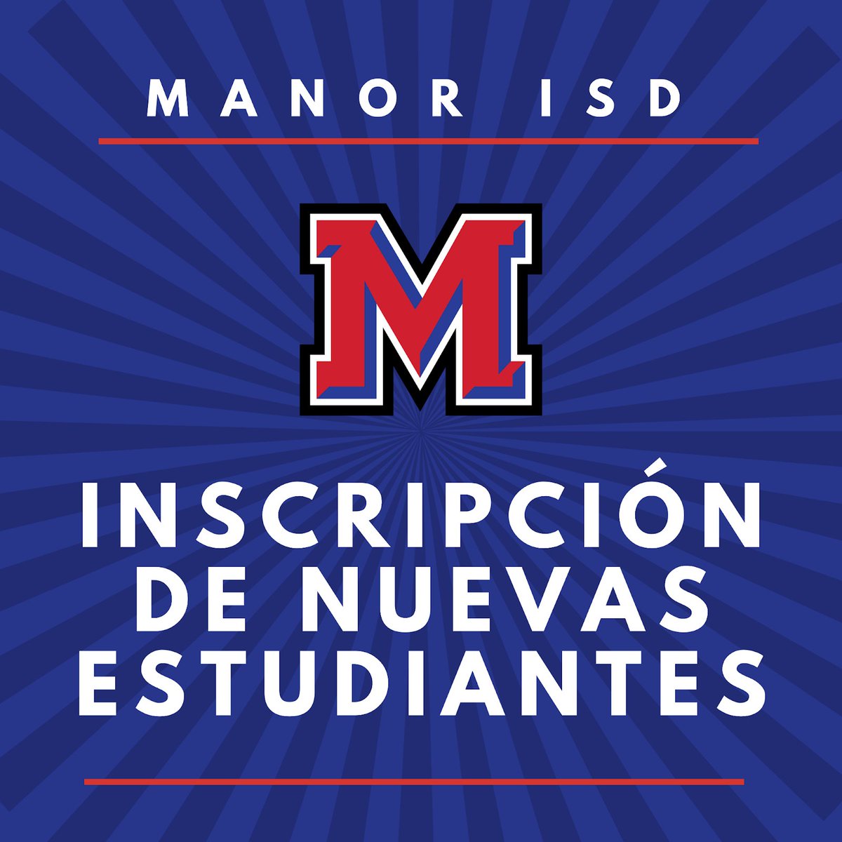 ¿Sabía que Manor ISD sirve a más de 9,500 estudiantes? ¡Únase a nuestra familia e inscriba a su estudiante en ManorISD.net/Enrollment!