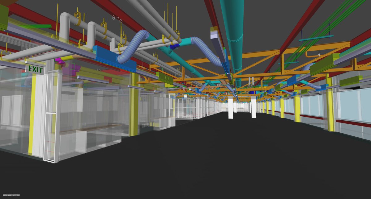 BIMCubedInc's tweet photo. Check out this new Transplant Recovery Facility we are working on that includes a three story reno, new addition, and parking structure!

#bim #bimcoordination #revit #technology #engineering #navisworks  #construction #autodesk #coordination #architecture #mep #generalcontractor https://t.co/nSUwDFb3it