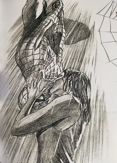 #spiderman 2 opening sequence preliminary sketches #tuesdaymotivations @salcomicbookpro 